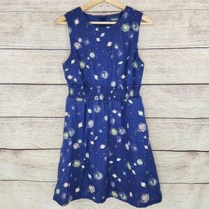 MODCLOTH Space Dress Sleeveless Medium